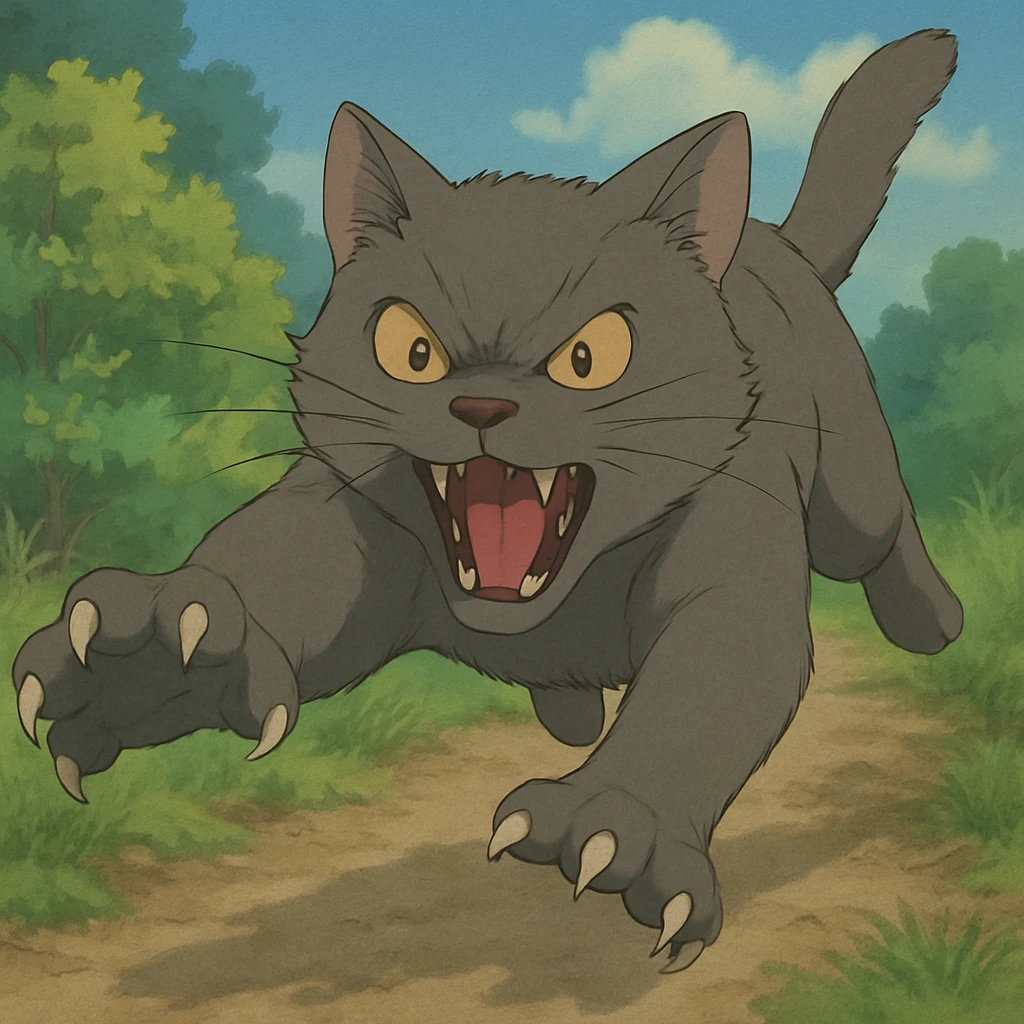 cat attack emoji