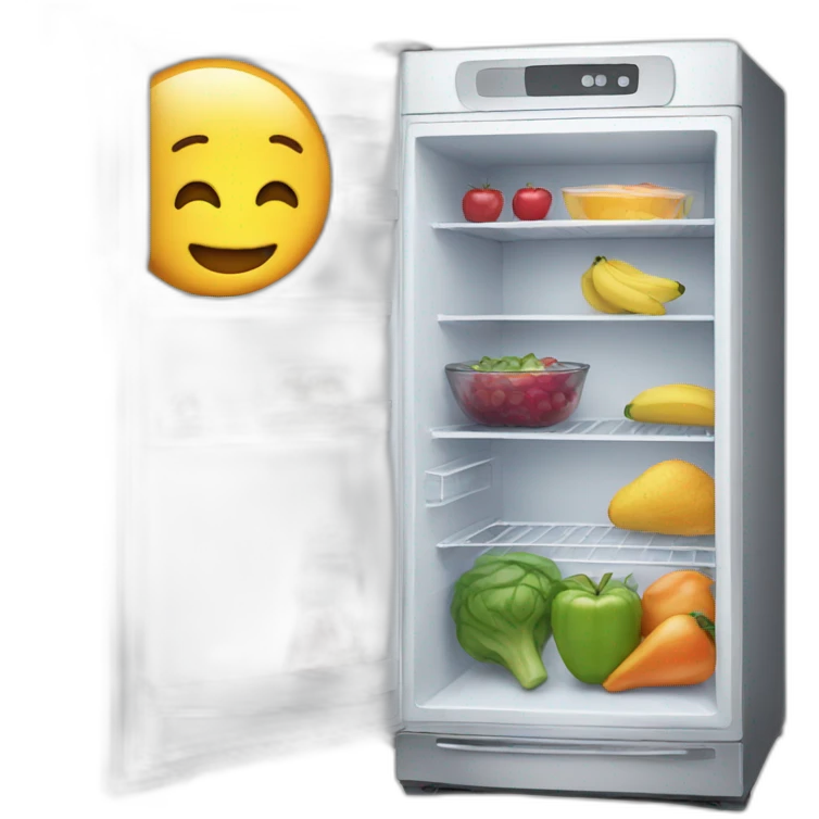 refrigerator emoji