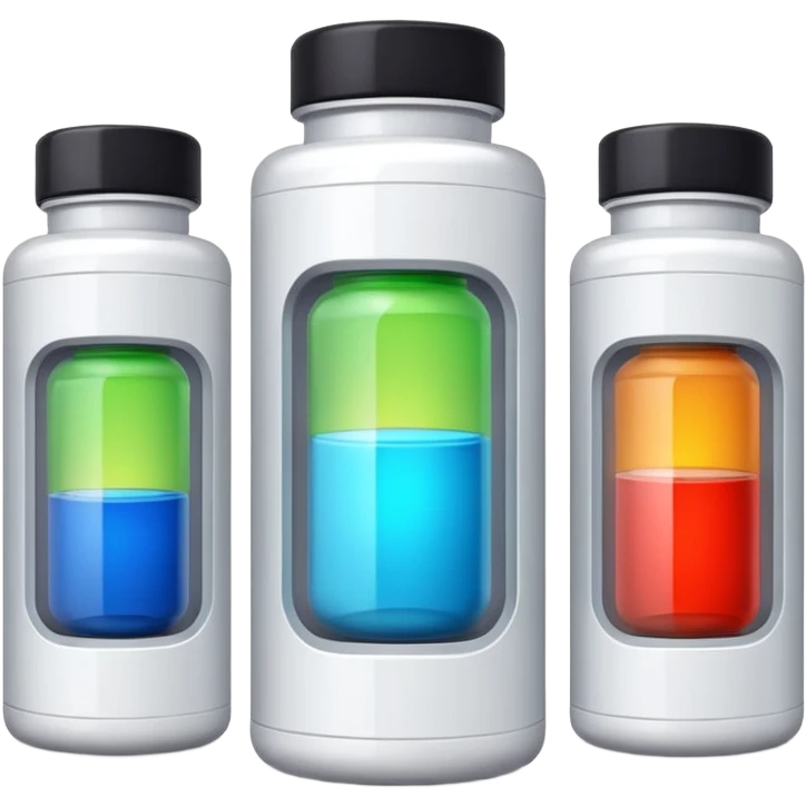 supplements bottles power up emoji