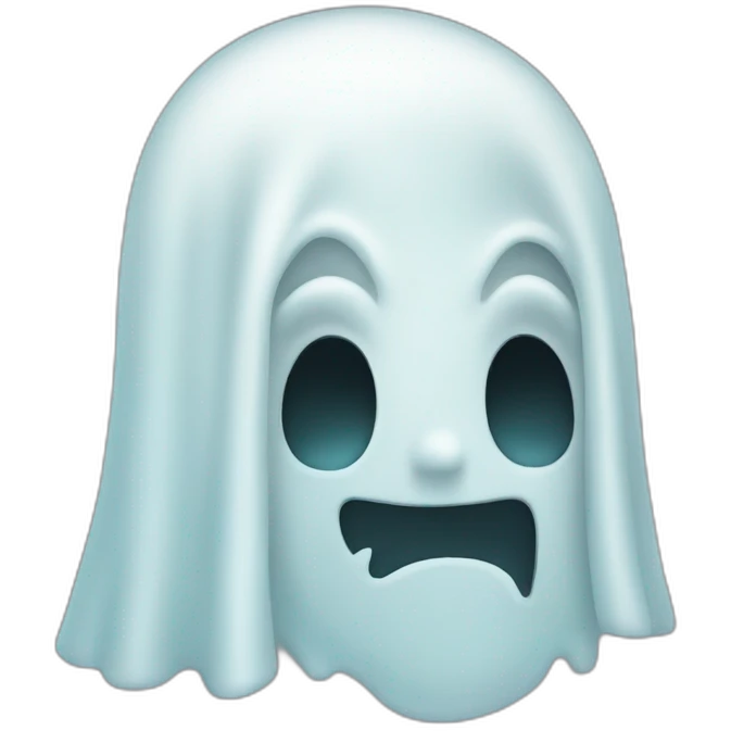 Ghost-face emoji