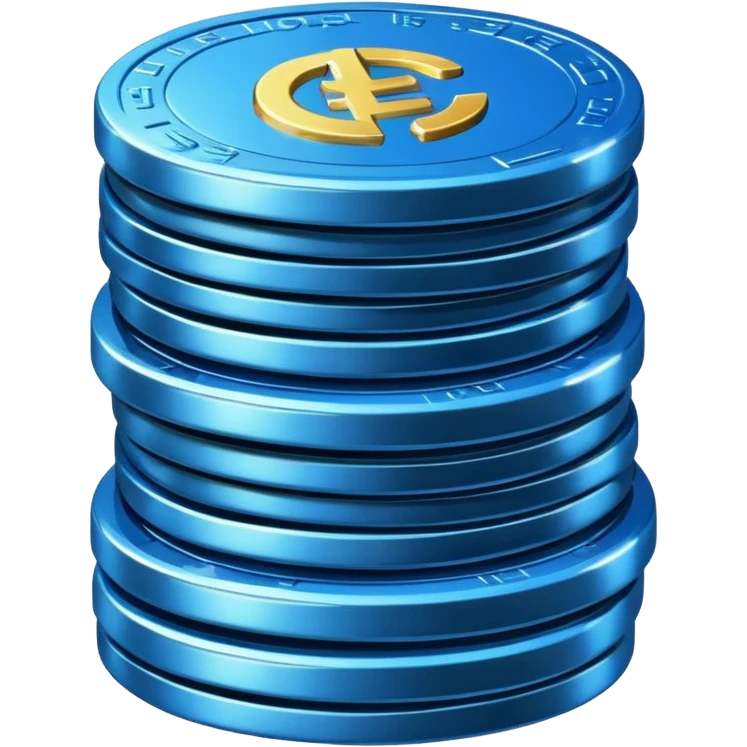 blue coin credit pack emoji