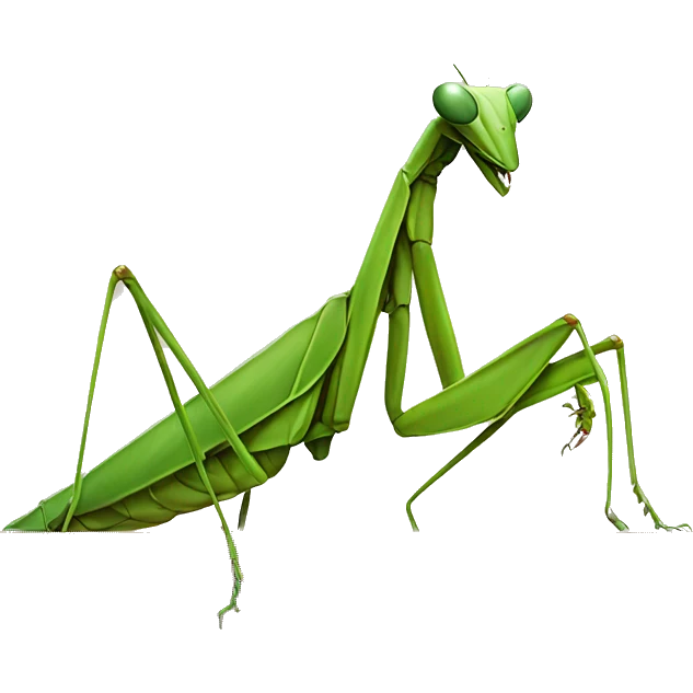 Praying mantis at church  emoji