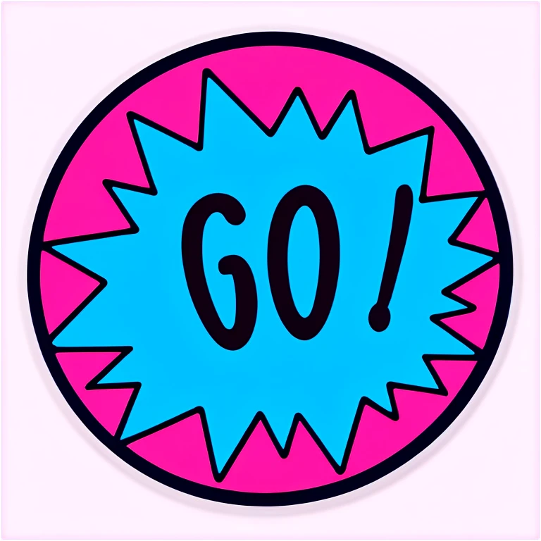 Pop art emoji