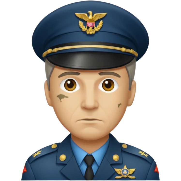 Сталкер. Мужчина в военной форме emoji