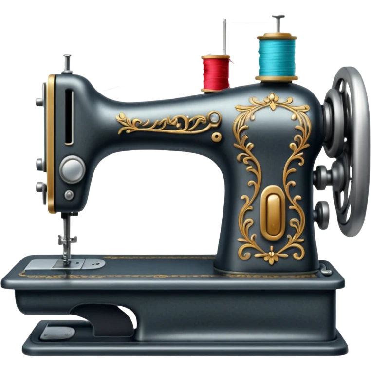 Máquina de costura emoji