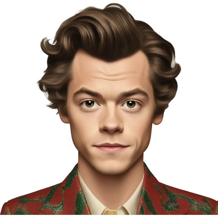 Harry Styles in Gucci Ads emoji