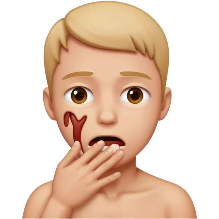Choking yourself  emoji