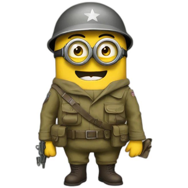WW2 Minion emoji