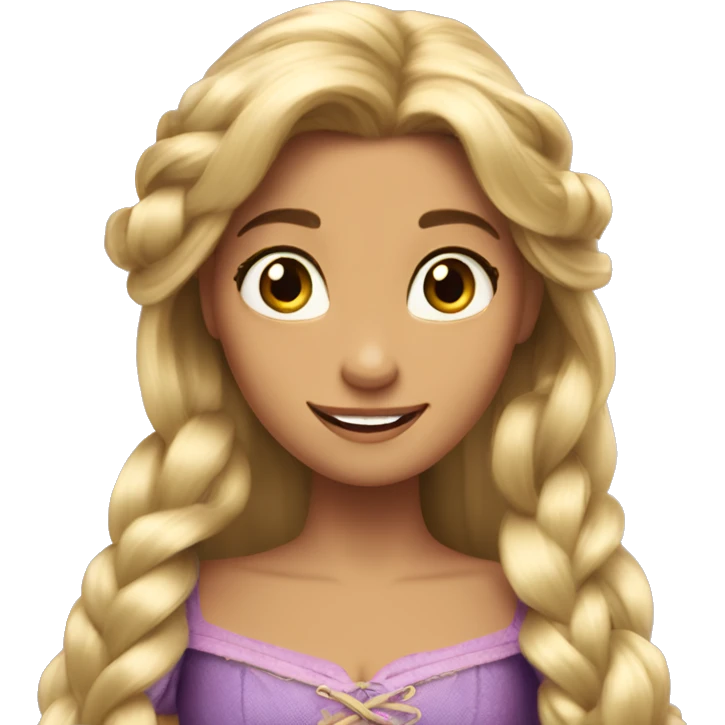 rapunzel pelirroja emoji