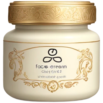 aesthetic jar of face cream  emoji