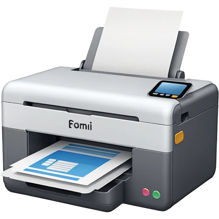paper printer emoji