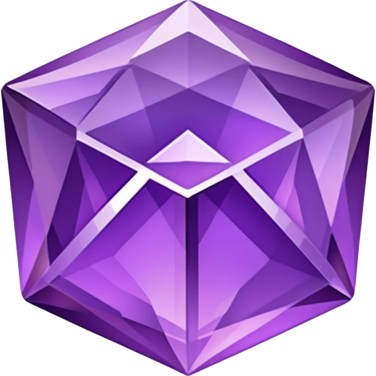 purple crystal emoji