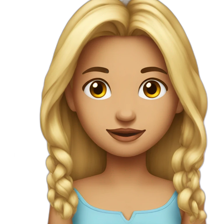 my sweet awesome daugther emoji