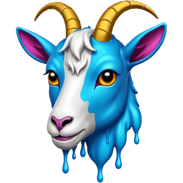 make the word "GOAT" into a hiphop graffiti logo emoji