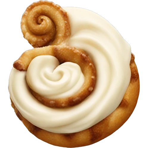 Zimtschnecke mit Vanillecreme emoji