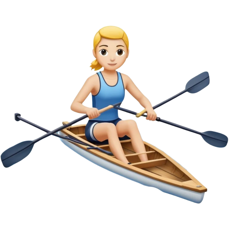 rower on the water emoji