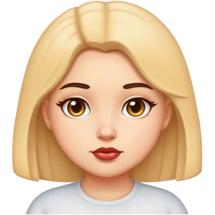 Thick girl  emoji