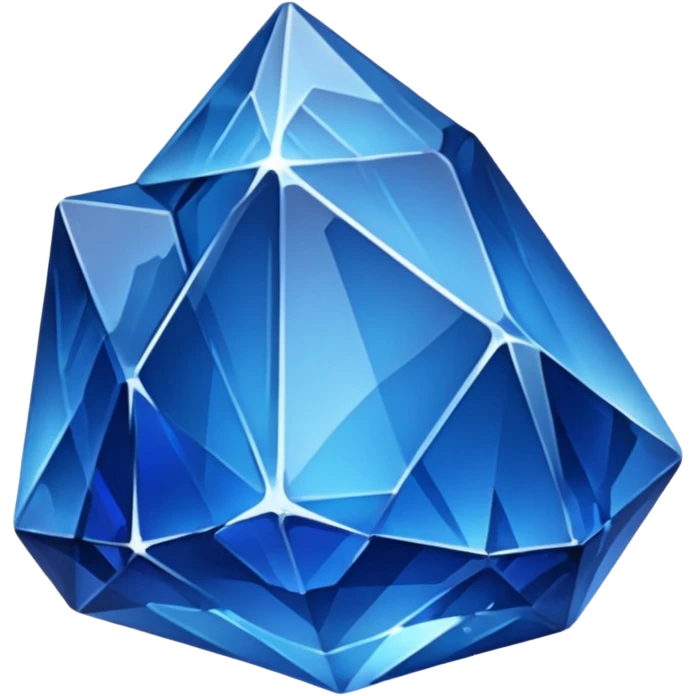 raw blue crystal emoji