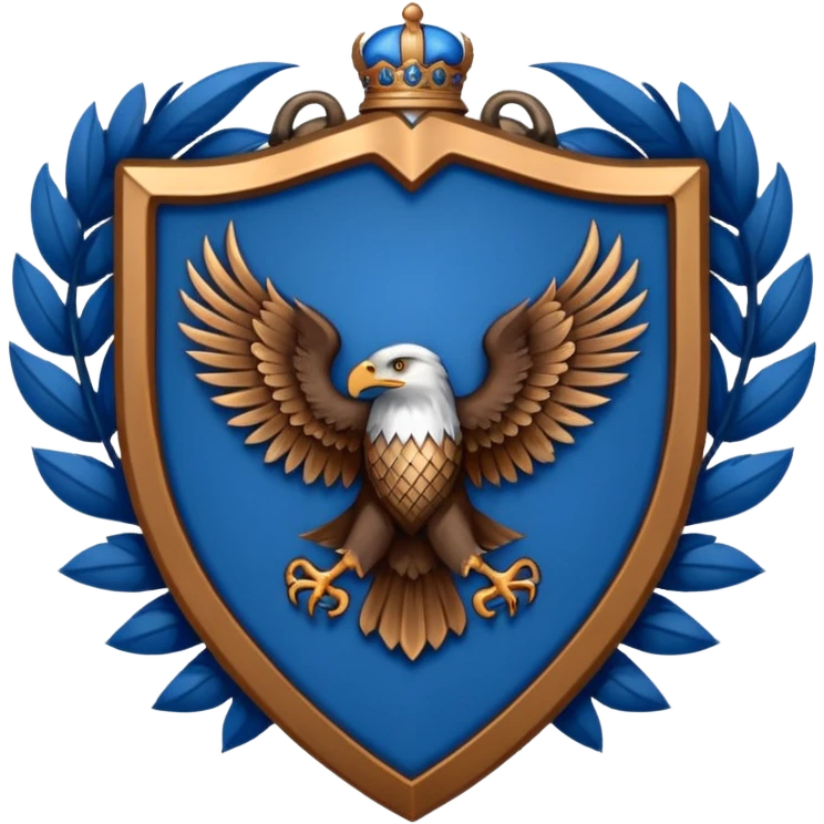 Hogwarts Ravenclaw crest Eagle emoji