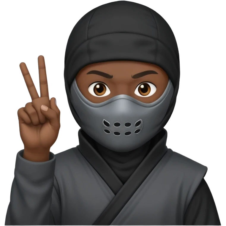 🖕🏻🥷🏽 emoji