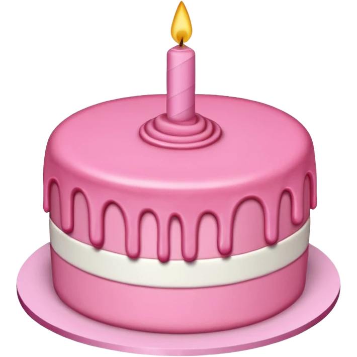 pink cake emoji