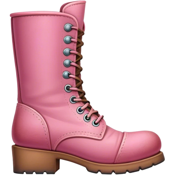 pink boot emoji