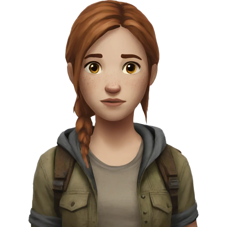 Ellie the last of us Little bit dezoom emoji