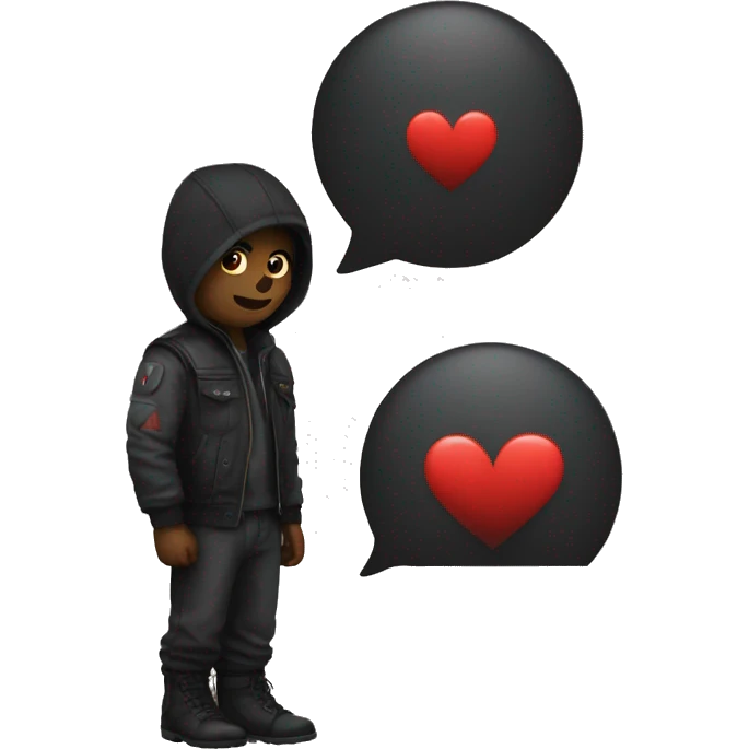 I LOVE SHADOW emoji