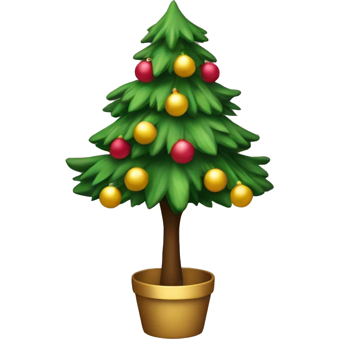 coquette christmas tree emoji