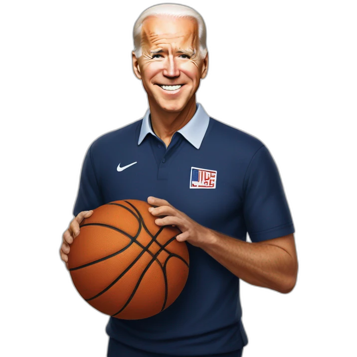 Joe Biden basketball emoji