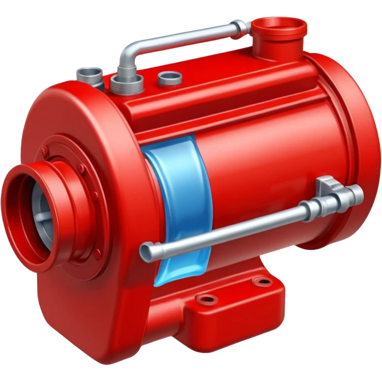 Red engine coolant emoji