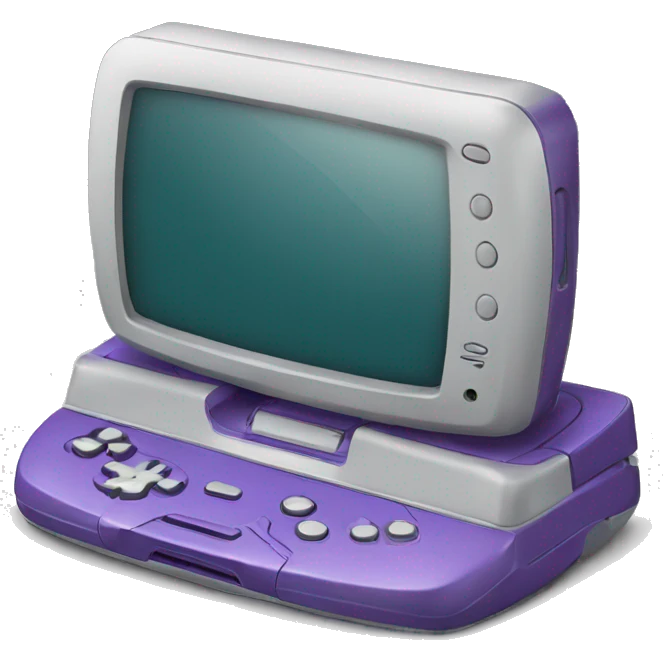 Console de jeux portable  emoji