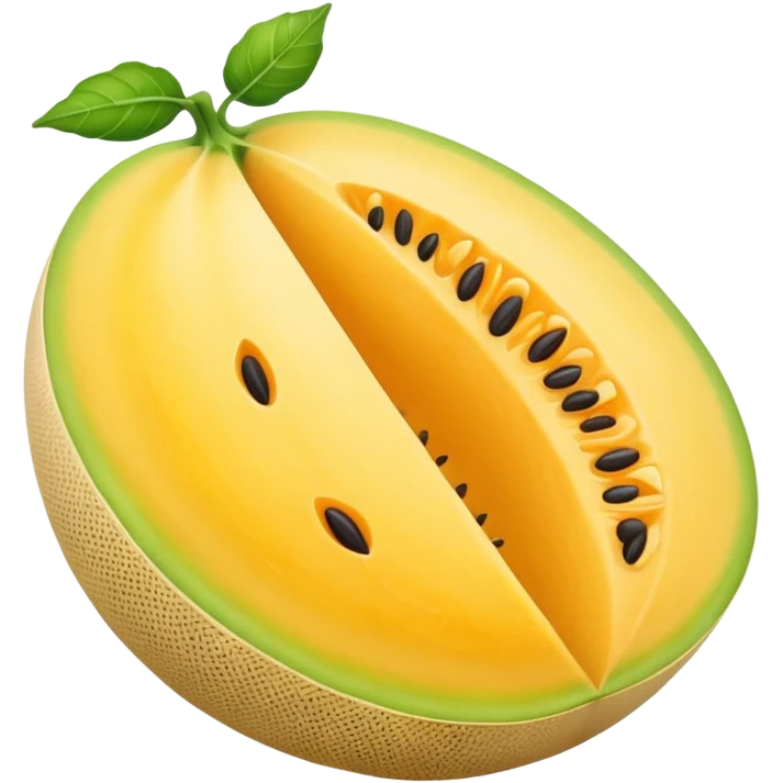 yellow melon emoji