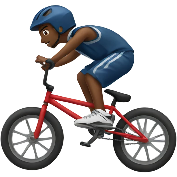 bmx rider emoji