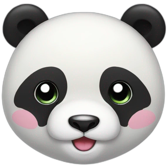 Kawaii panda emoji