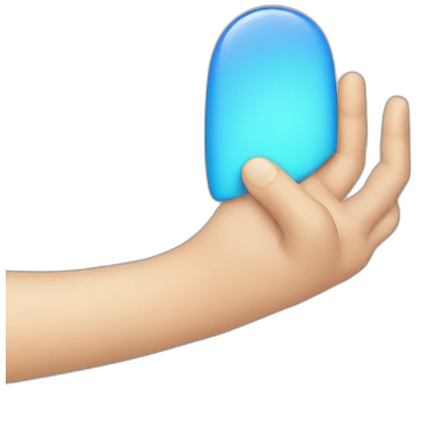 hand as mouse pointer emoji