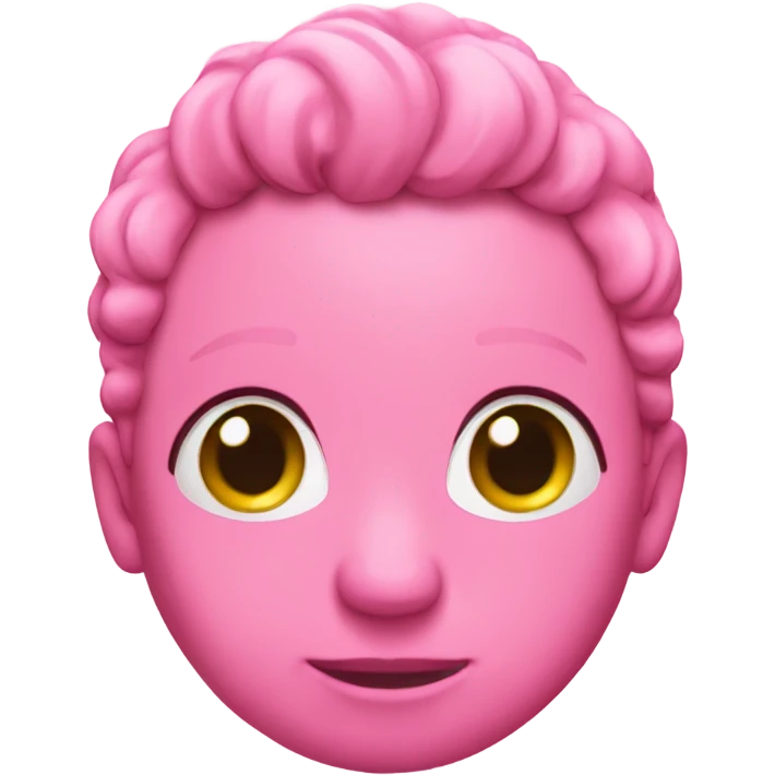 Pink new years emoji