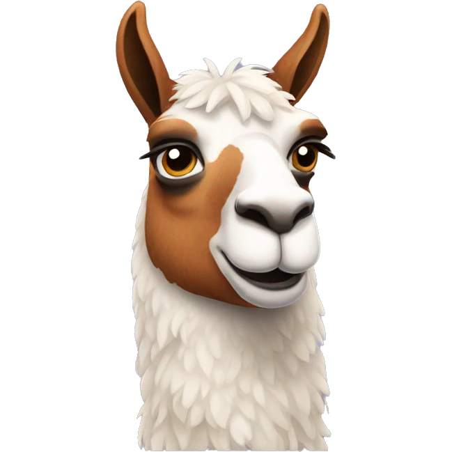llama cow emoji
