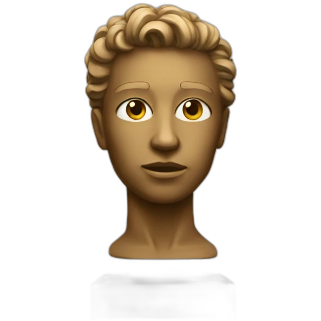 sculpture emoji