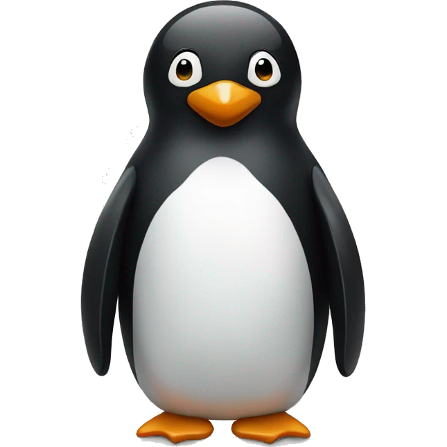 penguin with a brown beard emoji