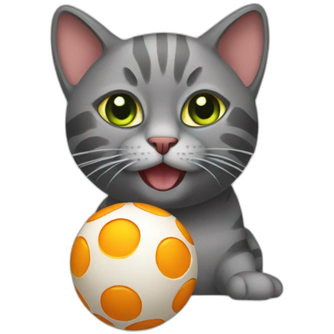 cat-with-balls emoji