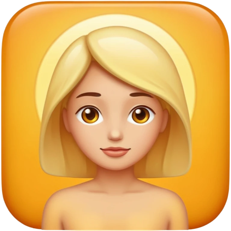 ideal body temperature in warm hues emoji