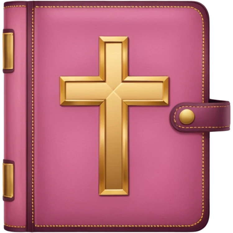 pink bible emoji