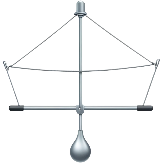 tightrope between two things
 emoji