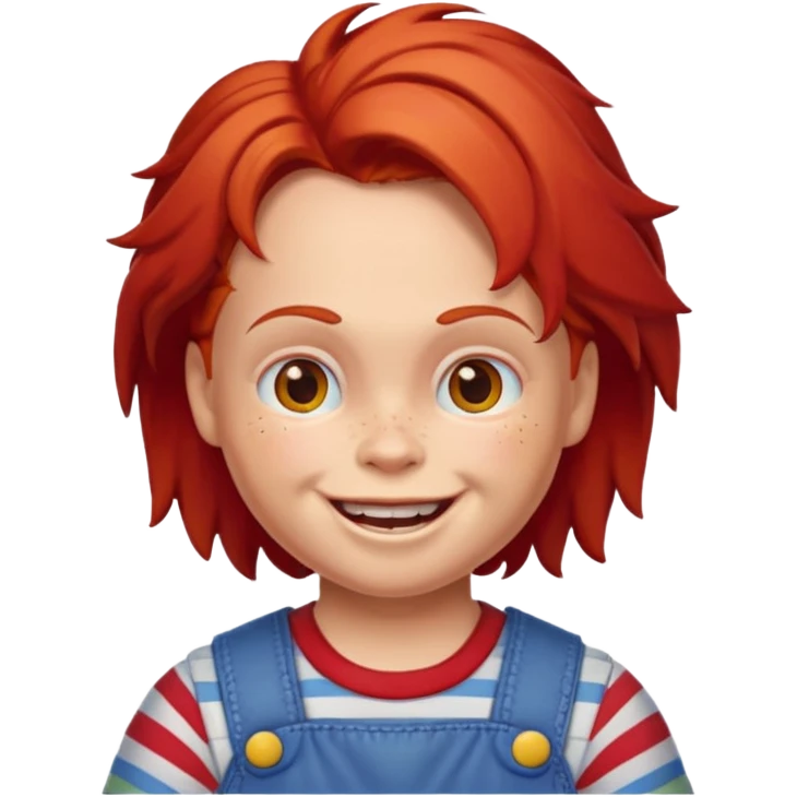 🥰😍Un emojin de chuky emoji