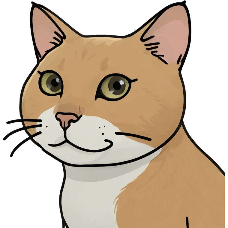 Cat playing with a fish emoji