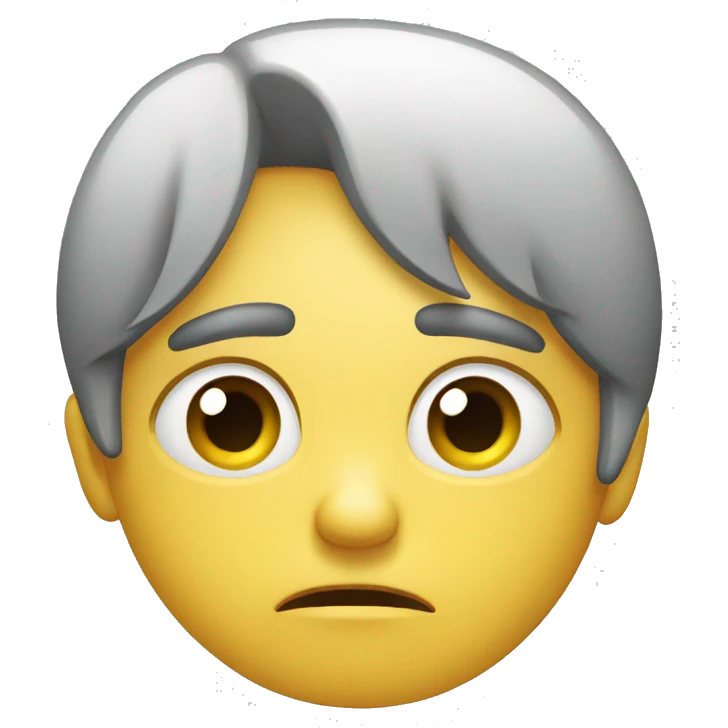 Depressed emoji emoji