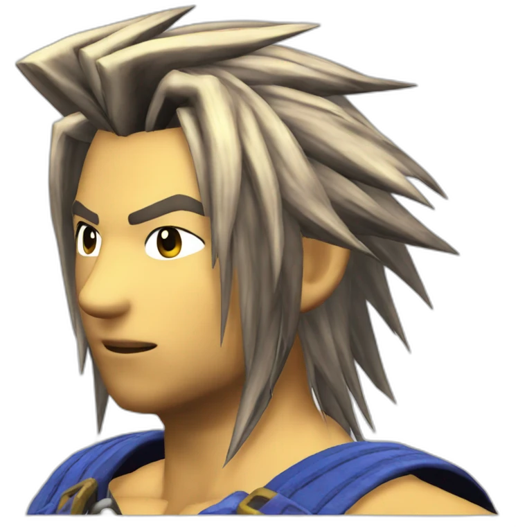 tidus from final fantasy x emoji