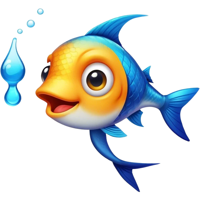 fish dabbing emoji