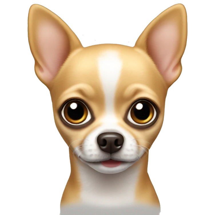  whait chihuahua emoji